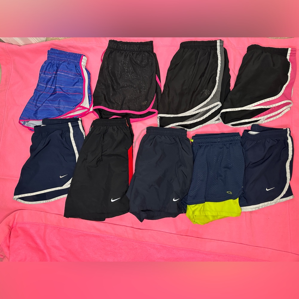 BUNDLE OF ATHLETIC SHORTS - sizes S/M